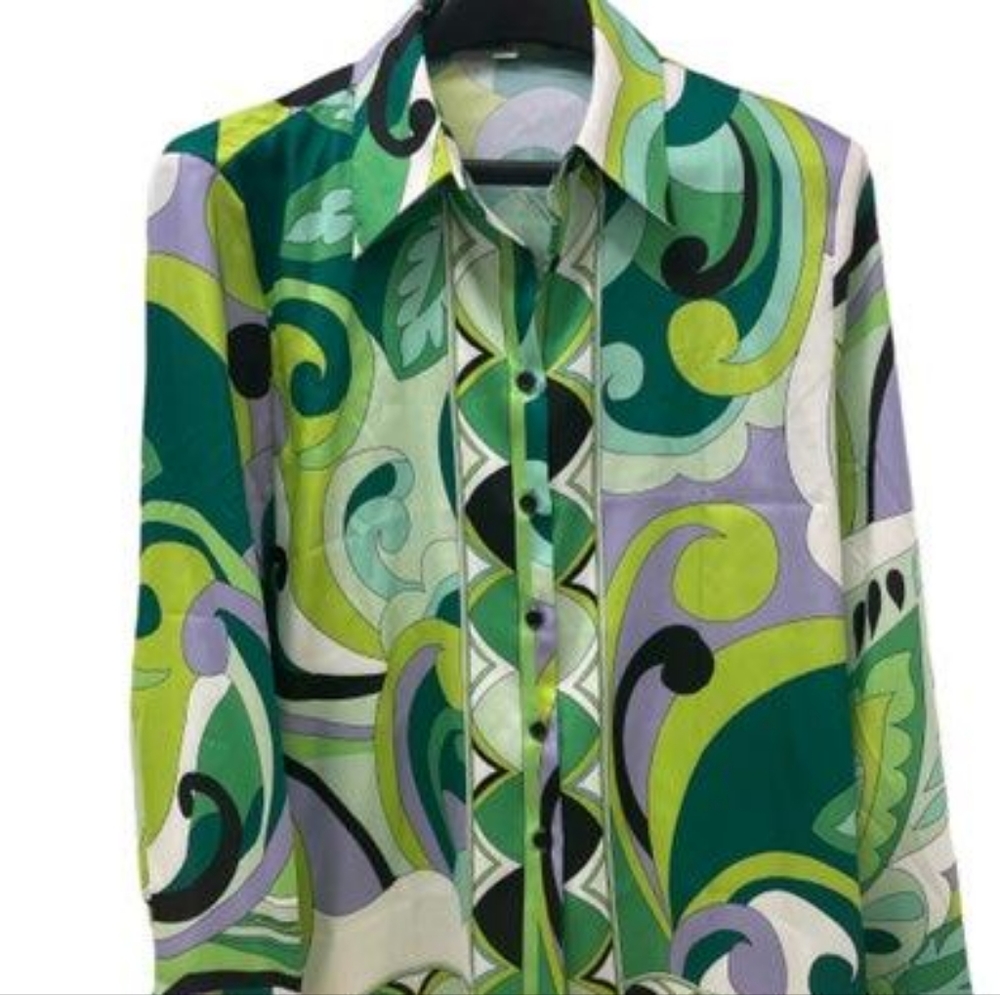 Shein Paisley Print Blouse